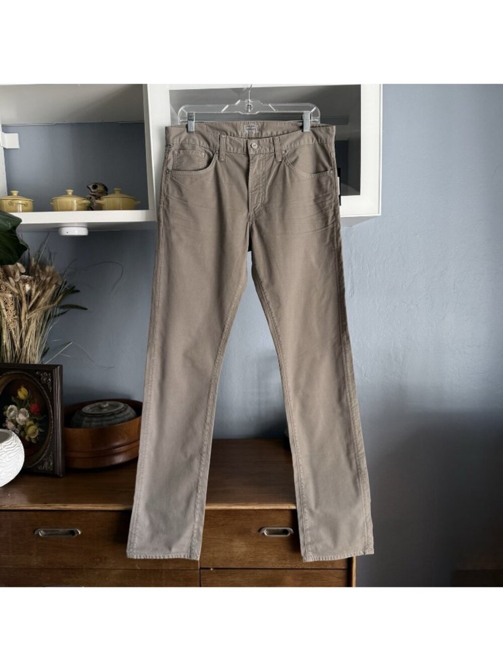 Citizens of Humanity Core Slim Straight Jean Sample in Siena Taupe Size 32